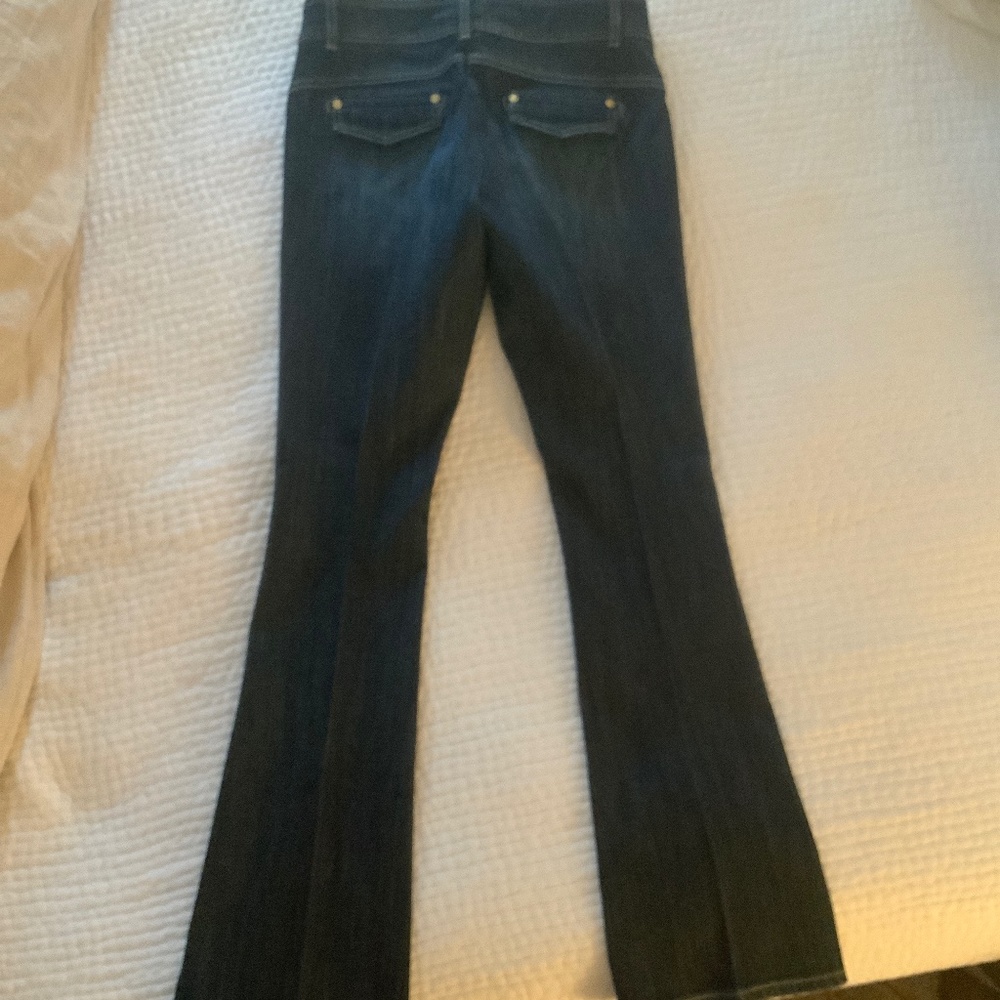 Cache Jeans Size 2 Dark Blue